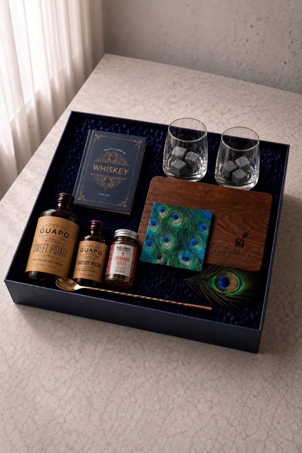 Our flagship Cocky Club release, the Peacock Reserve, shipping October 2026.