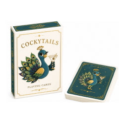 Cockytails Perch Merch playing cards featuring Jinx